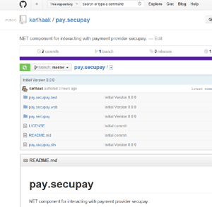 Screenshot codeplex pay.sofort